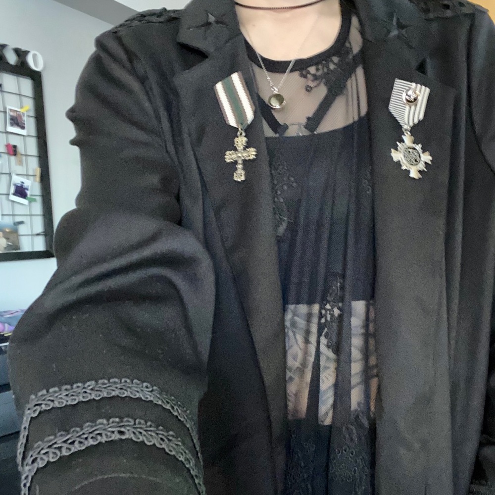 NWT DollsKill Current Mood Military Blazer